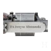 A Dreyse needle-fire revolver, ca. 1870
