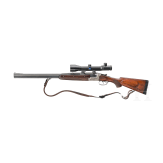 Bockdoppelb&uuml;chse Merkel, Suhl, Mod. 221E, mit ZF Zeiss