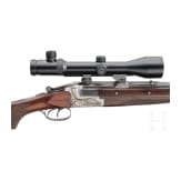 Bockdoppelb&uuml;chse Merkel, Suhl, Mod. 221E, mit ZF Zeiss