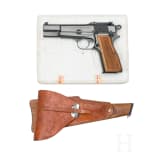 An FN Mod. 1935 Hi-Power "Capitan", with combined shoulder stock/holster