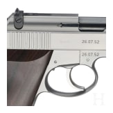Korth Pistole, zwei Wechsell&auml;ufe, Lederkoffer