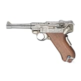 Mauser Parabellum mit Werksgravur, im Koffer