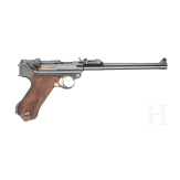 Mauser Erinnerungsmodell Lange Pistole 08, im Lederkoffer