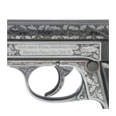 Walther (Zella-Mehlis) Mod. PP, graviert, mit Tasche