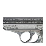 Walther (Zella-Mehlis) Mod. PP, graviert, mit Tasche