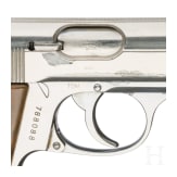 Walther (Zella-Mehlis) Mod. PPK, vernickelt