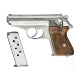 Walther (Zella-Mehlis) Mod. PPK, Duralgriffst&uuml;ck, verchromt