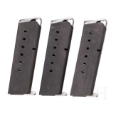 Drei Magazine f&uuml;r Korriphila HSP 701, .45ACP