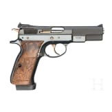 A CZ Mod. 75 with target sights