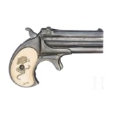 A Remington-Elliot Over/Under "Double Barrel Repeater"