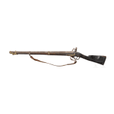 Two flintlock infantry muskets m an 9, from the Kassel props room, Li&egrave;ge, ca. 1780