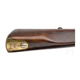 A converted percussion carbine. circa 1820