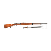 A Mauser rifle Mod. 1935, with bayonet