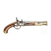 Steinschlosspistole M 1763/66, 2. Modell, Libreville, um 1770