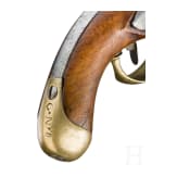 A flintlock pistol M an 9, Charleville, circa 1801