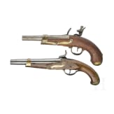 Zwei Ordonnanzpistolen, um 1820