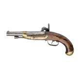 A cavalry pistol M 1822 T bis, Tulle