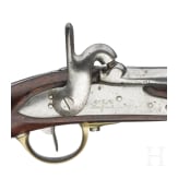 A cavalry percussion pistol M 1822 T bis Neuf, Ch&acirc;tellerault, 1854