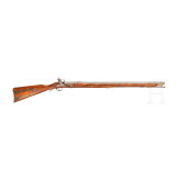 A military decoration rifle in the English style of circa 1820, 20th century.