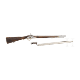 A carbine, similar to the Junior cadet's M 1843, with bayonet