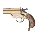 A Webley & Scott Mk III Flare Gun