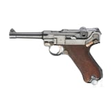 Parabellum Mauser 1940, Commercial, mit Tasche, Schweden-Kontrakt