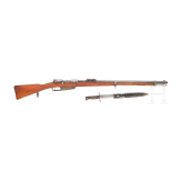 A Loewe Mod. Gewehr 88/05, with bayonet