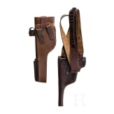 Lederholster und Anschlagkasten f&uuml;r Mauser C 96 (Replikas)