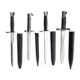Four bayonets (CH, ES, SE)