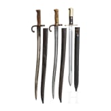 Three bayonets, France and Switzerland