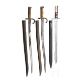 Three bayonets, France and Switzerland