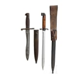 Two bayonets (Sweden, Spain)