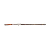 An M 1862 infantry rifle by Spandau, with bayonet
