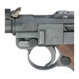 Lange Pistole 08, DWM, 1917, mit Leuchtvisier