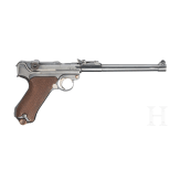 Lange Pistole 08, DWM, 1917, mit Tasche und Brett