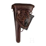 Lange Pistole 08, DWM 1917, mit Tasche und Brett
