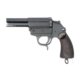 BLM Leuchtpistole Mod. Heer/1938, Code "S/237", mit Tasche