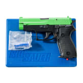 SIG Sauer Mod. P 6 &Uuml;b-Laserpistole, Polizei NW, in Box