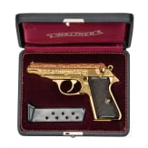Walther Mod. PP 1001, Ehrengabe f&uuml;r Staatsg&auml;ste der DDR, in Kassette