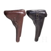 Two holsters for Artillery Lugers