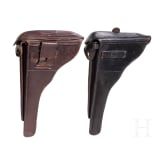 Two holsters for Artillery Lugers