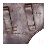 Two Luger holsters, WW II