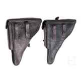 Two holsters for Police Lugers