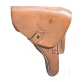 A Bulgarian military holster for a Luger