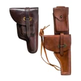 Zwei unbekannte Pistolentaschen