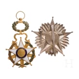 National Order of Merit (Orden Nacional al M&eacute;rito), 1st Class (Grand Cross) set, instituted in Paraguay in 1865