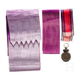 A French St Helena Medal and international medal ribbons