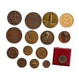 A collection of bronze medals, 19th/20th centuries