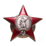 Order of the Red Star, early and rare variant with maker's mark "Mondvor", Soviet Union, from 1936