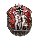 A Order of the Badge of Honor, Soviet Union, from 1935